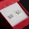 A feminine & elegant pair of petite butterfly stud earrings