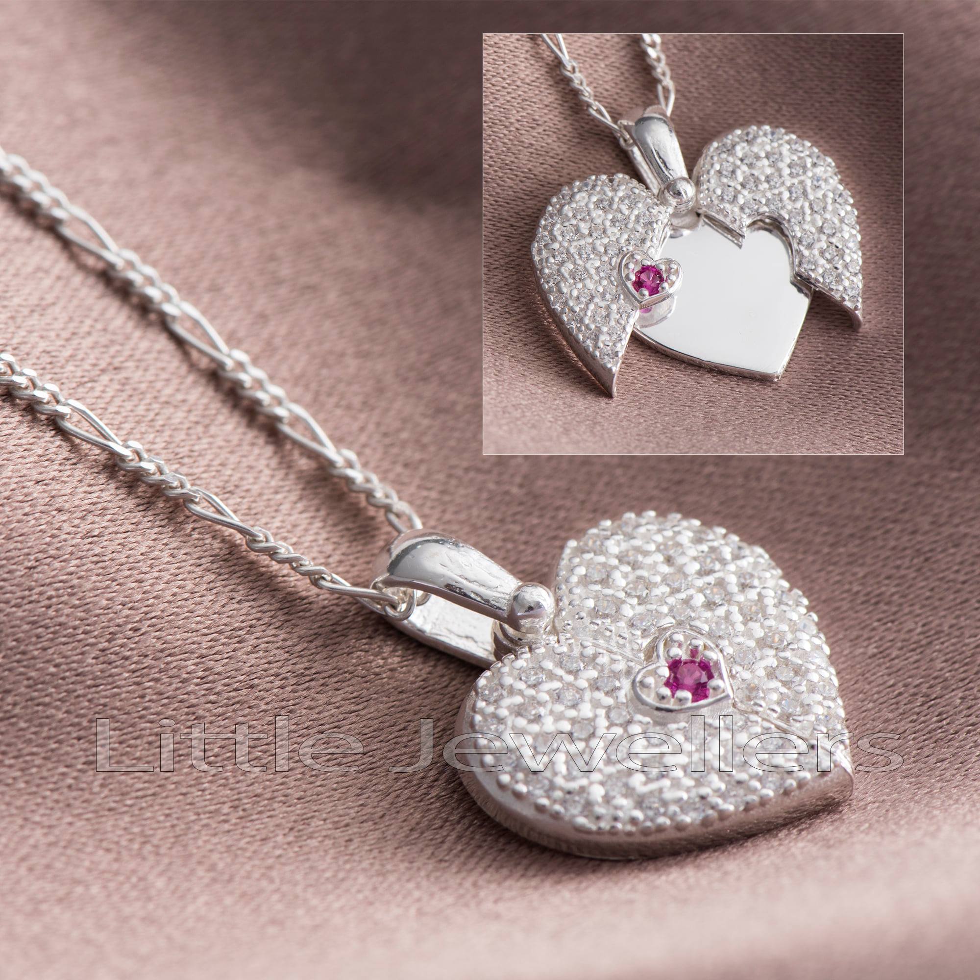 express how you feel about that special person in your life With this heart-shaped pendant