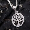 Sterling Silver Tree Of Life Necklace