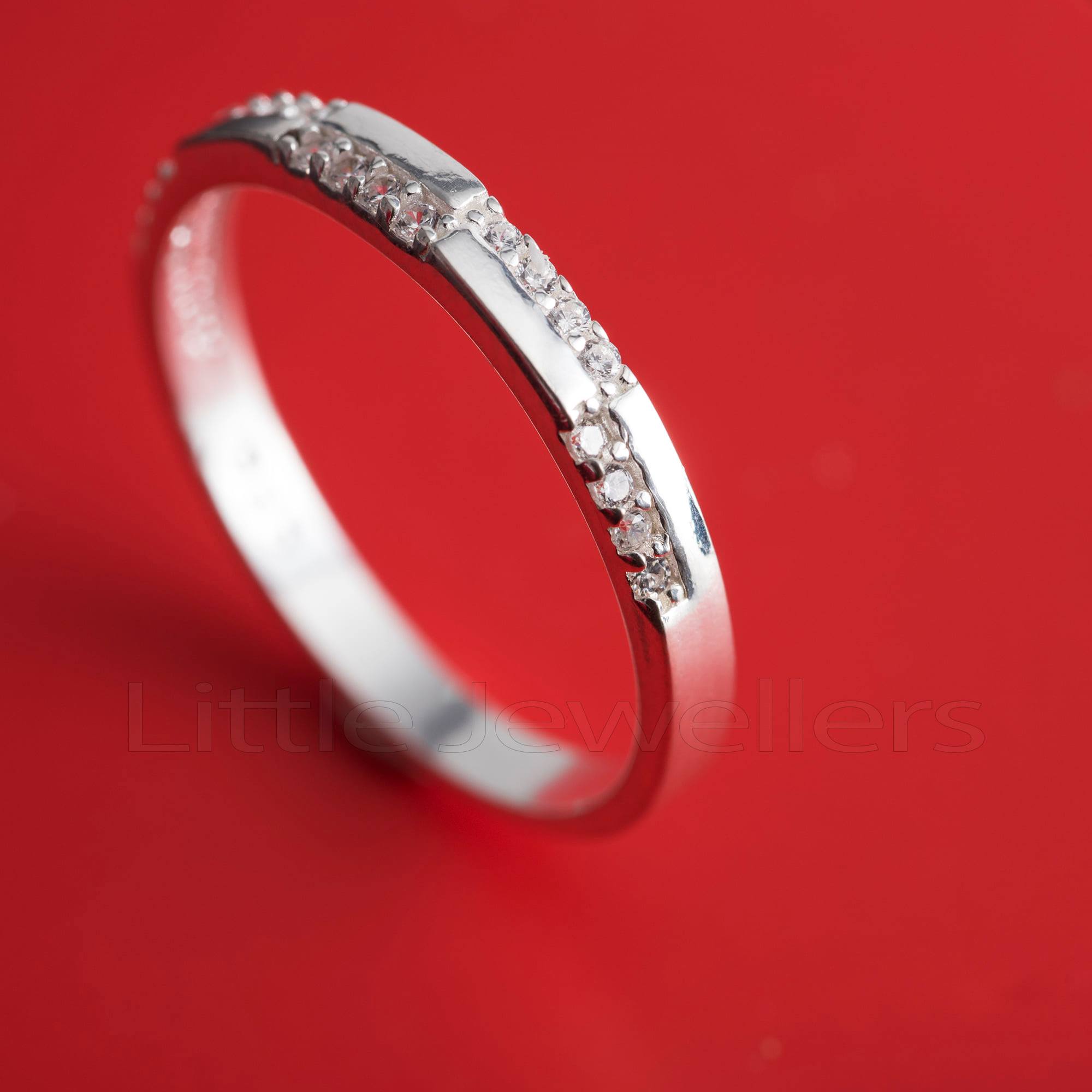 Superb Cubic Zirconia promise Ring