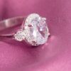 oval shaped engagement ring