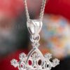 Our Crown Necklace is crafted from 925 sterling silver and is suitable for any occasion.