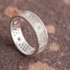 Get a fresh look with this sterling silver eternity band