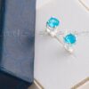 Hypoallergenic Jewelry - Stunning Blue Stud Earrings