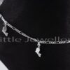 This dolphin anklet is perfect for those who enjoy the sea. and is a lovely gift for any occasion.