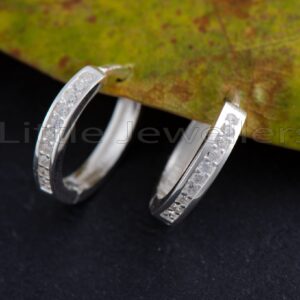 Silver Hoop Earrings