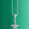 Get the perfect silver jewelry for your beach-loving friend with this stylish silver chain necklace with a starfish pendant.