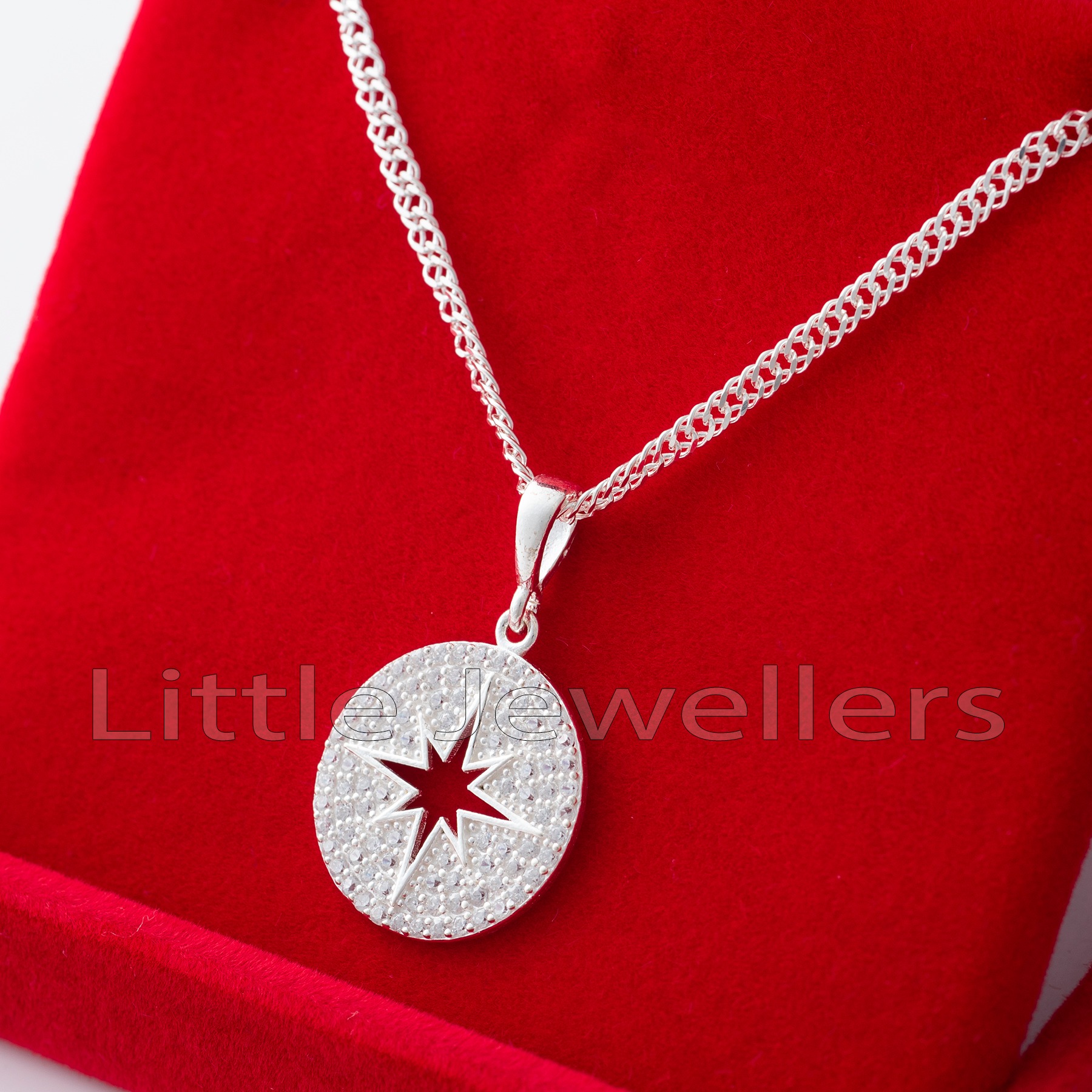 Sterling Silver North Star Necklace: Hope & Guidance