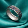 Bold Rainbow Cocktail Ring for Women