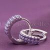 Stunning 925 Silver Hoop Earrings