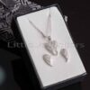 Angel wings Earring and Necklace set