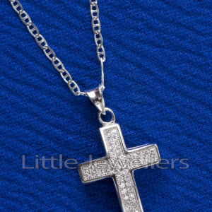 Sterling Silver Cross Necklace