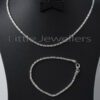 Sterling Silver Thai Link Bracelet & Chain PRICE