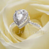 pear shaped engagement ring