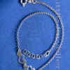 925 Sterling Silver Dainty Anklet