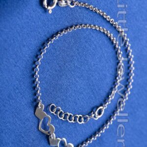 925 Sterling Silver Dainty Anklet