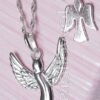 Sterling Silver Angel Pendants & Chains