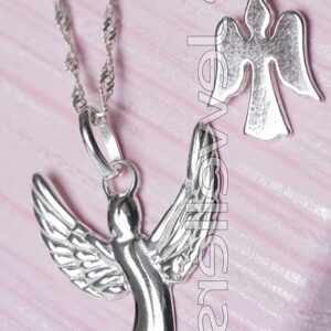 Sterling Silver Angel Pendants & Chains