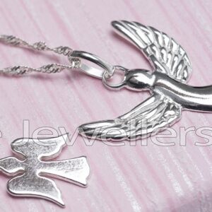 Sterling Silver Angel Pendants & Chains