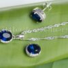 Sapphire Necklace Set